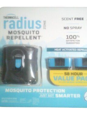 Thermacell Rechargeable Mosquito Repellent LZ1 20ft Zone Cordless NEW